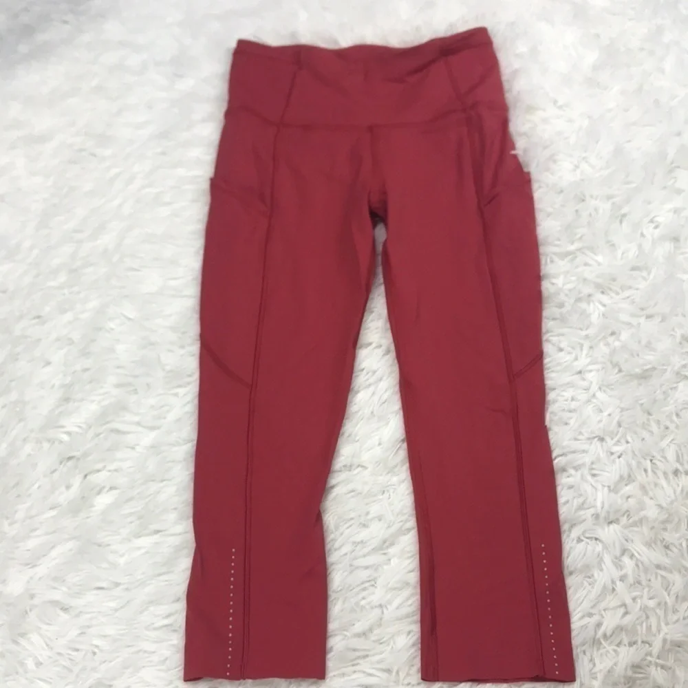 Lululemon Fast & Free Crop II *Nulux 19